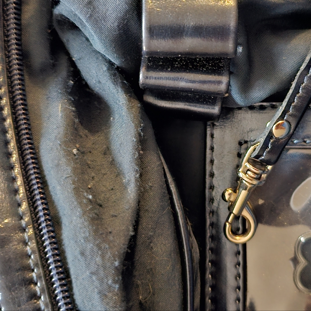 Navy Giani Bernini Shoulder Bag - Picture 6 of 6